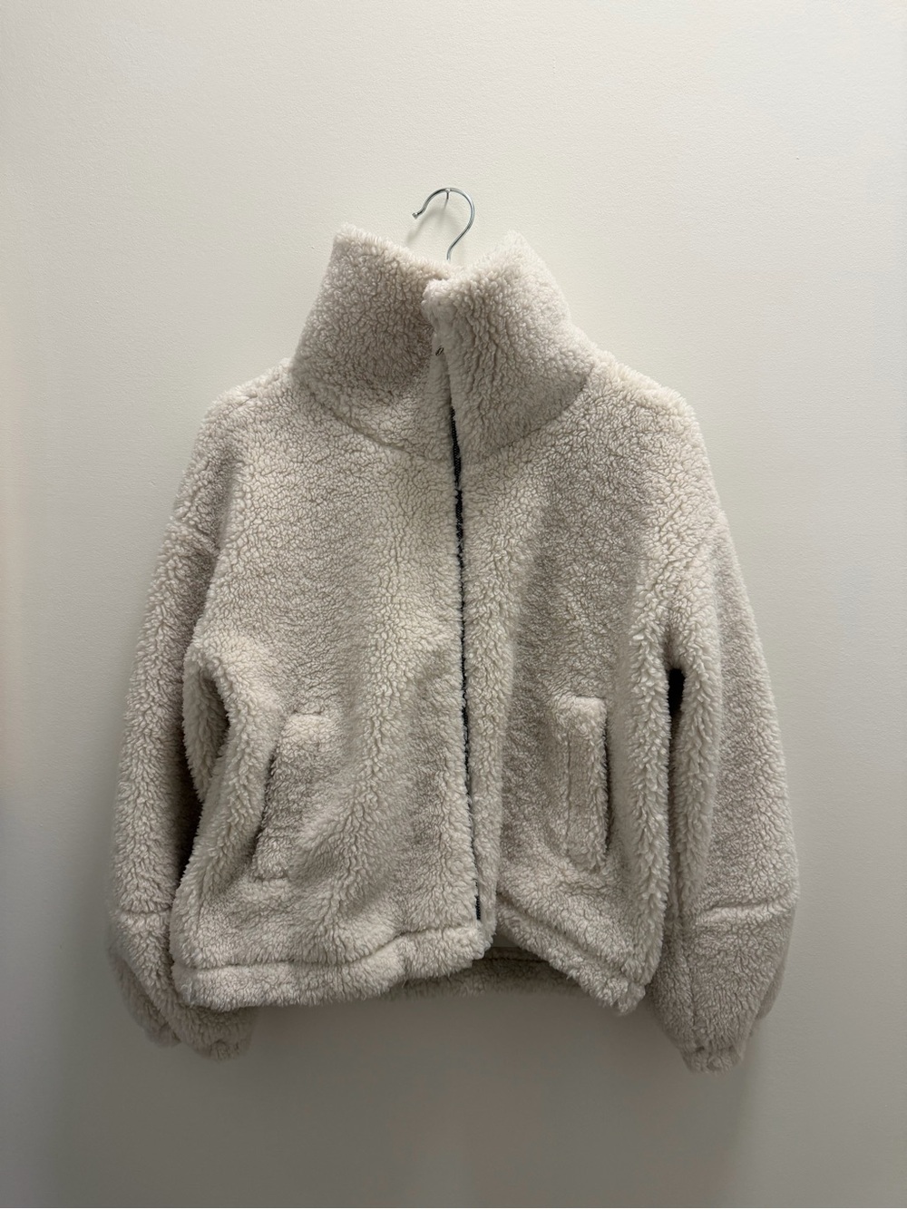 lululemon cinch waist jacket bone white fleece - Picture 4 of 5